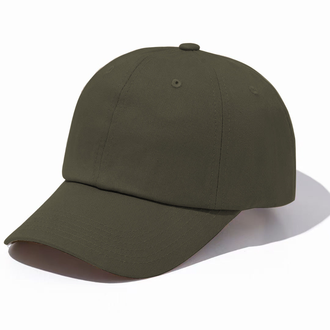 Wholesale Solid color cotton large circumference baseball cap
